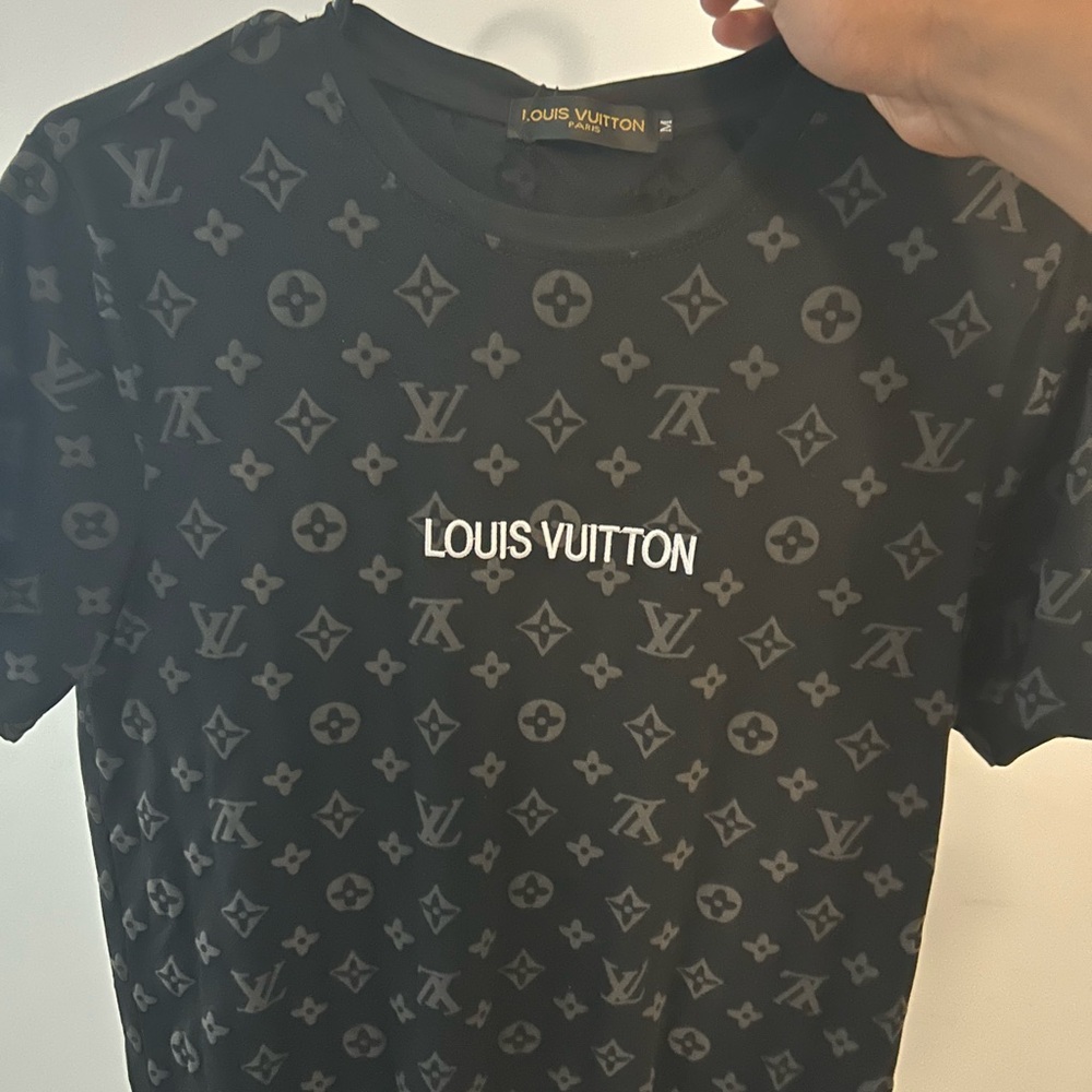Louis Vuitton Black Monogram T-Shirt
